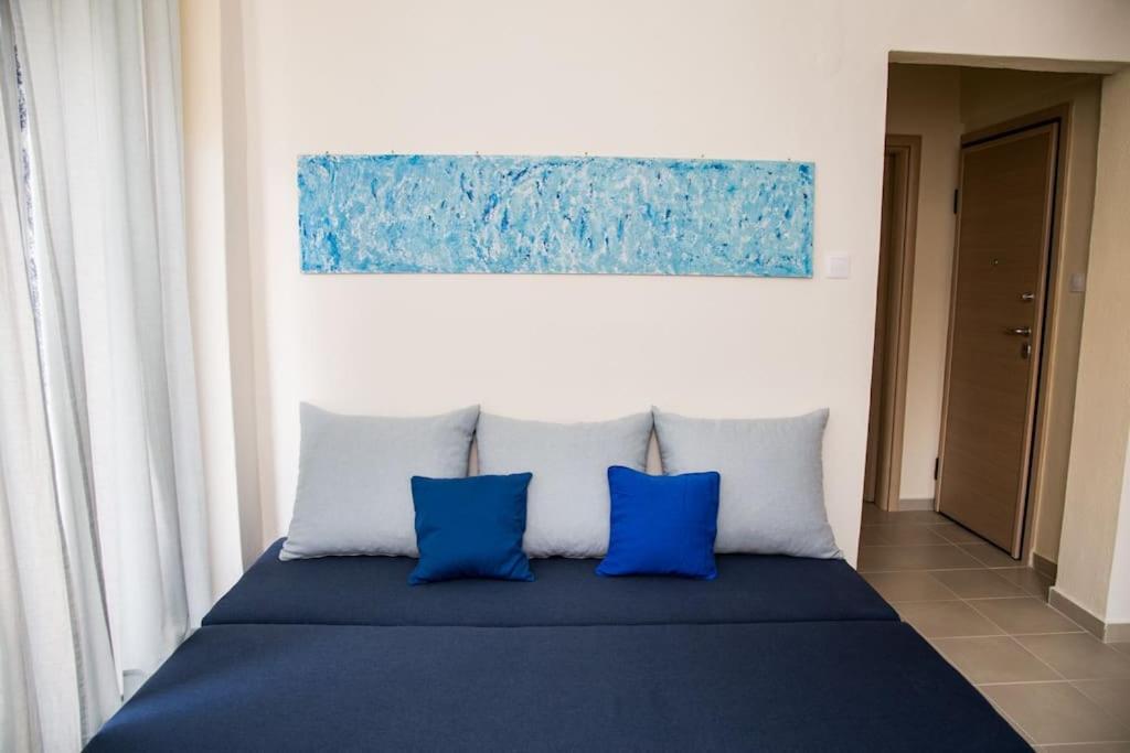 Blue Theros Apartments Paralia Dionysiou Exterior foto